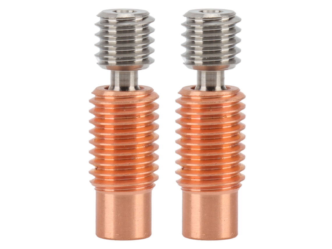 2 Peças Bocal Gola De Quebra Calor Threaded Tubo Acessório Impressora 3d Para V6