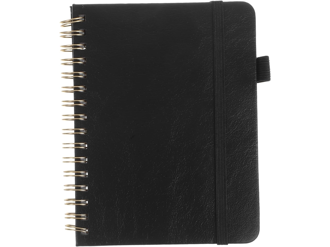 Lista telefônica de papel com resumos alfabéticos, porta-latas portátil, ideal para mesa e viagens, com acesso.