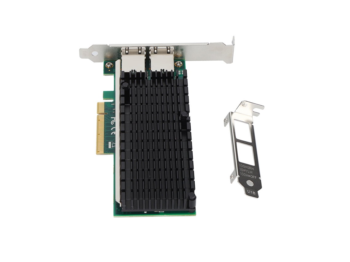 Laxiscreed Placa De Rede Pcie X8 10g Para Alta Velocidade E Conectividade Profissional