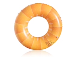 Boia Inflável Resistente Laranja para Natação, Flutuantes, Piscina AQUAFORGE