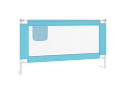 Bed Rail, Bed Rails Vidaxl Azul Tecido (150 X 25 Cm)