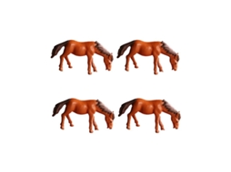 4 Unidades de Artesanato para Cavalos ALLINLESS