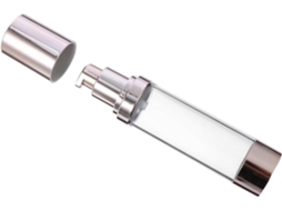 Ciieeo De 6 Frascos Com Bomba Airless Recarregáveis De 50ml E 30ml Em Abs Leve Para Cuidados Com A Pele E