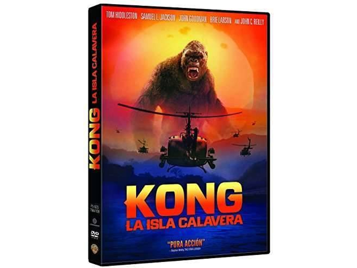 DVD Kong: Skull Island (2017) / Kong: La Isla Calavera (Edição em Espanhol)