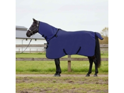 Vidaxl Cobertor De Cavalo Azul Marinho 95 Cm Fleece De Poliéster