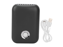 Eyelash Dryer Fan Mini Usb Rechargeable 3 Speed Low Noise Black