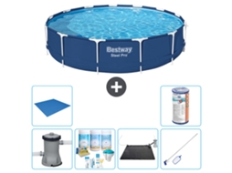 Bestway Piscina Bestway Steel Pro Redonda - 396x84 Cm - 7-peças S22109