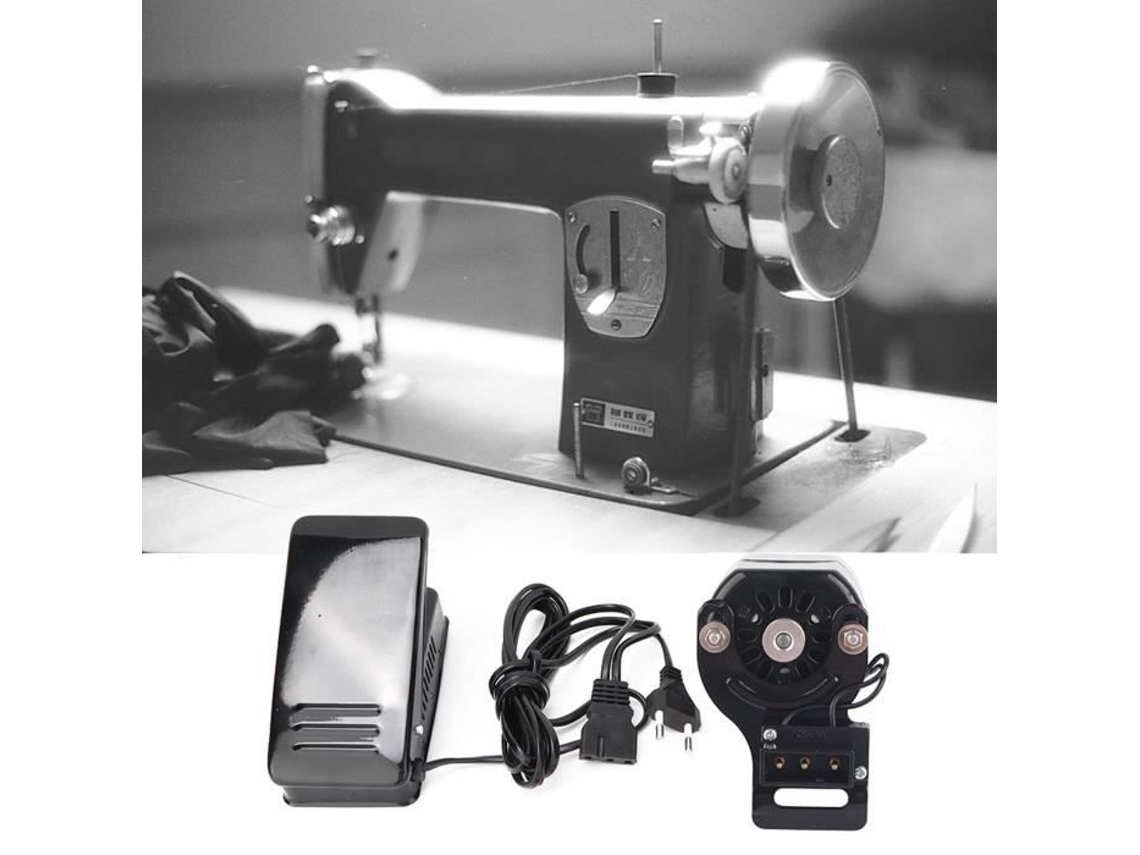 Kit de Pedal de Motor de Máquina de Costura de Pedal de Costura 100 W Conjunto de Peças de Máquina de Costura Doméstica HURRISE