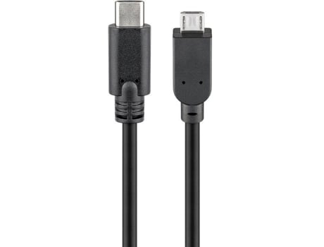 Hl Hl0554750 Cabo Usb 3 M Usb 2.0 Micro-Usb B Usb C Preto