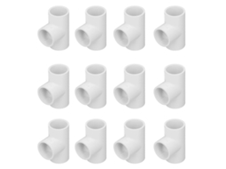 Conectores Tee De Pvc 25mm 12 Unidades