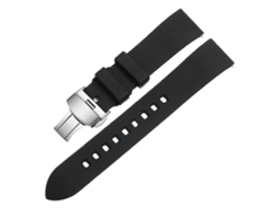 Pulseira De Silicone De Reposição Com Fecho Borboleta, Acessórios Para Relógios Clássicos De 19 Mm Olysi Shop