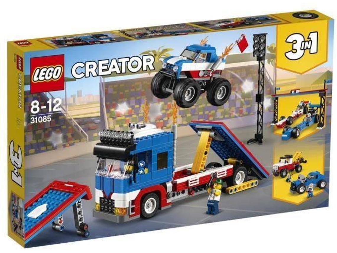 LEGO Creator: 3 em 1 O show de acrobacias 31085 (Idade mínima: 8 - 581 Peças)