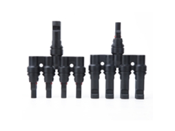 Conector De Cabo Solar Tipo T 5 Vias Adaptador 1 Para 5 Painéis Solares Resistente À Água E Poeira