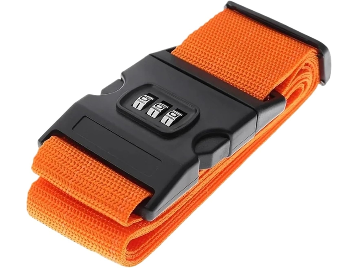 Conjunto De 4 Cintas Ajustáveis Para Bagagem Viagem, Com Cadeado De Combinação, Cinto De Embalagem, Fixa A Bagagem