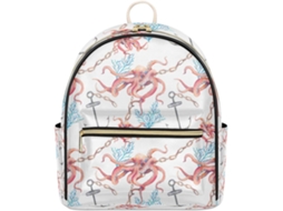 Mochila Tropicallife Ocean Anchor em Couro para Mulheres e Meninas Estampas Pe Impermeável S/MARCA