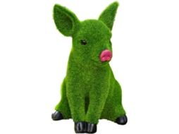 Estátuas Decorativas para Jardim, Esculturas de Animais Flocadas Figuras Decorativas para Uso Externo para Varanda, CHABERLU