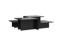 Coffee Table, Coffee Tables Vidaxl Preto Madeira Processada (n/a)