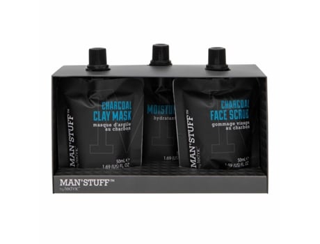 Coffret de Rosto TECHNIC Man'Stuff Charcoal Set (150 ml)