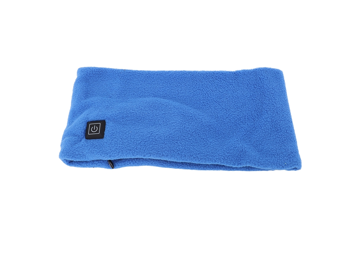 2026bufanda Calefactada Para Mujer E Hombre Com Aquecimento Elétrico Usb Bufanda Para Pescoço Inverno Azul