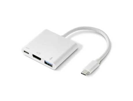 Hub Combinado Usb 3.0 Usb 2.0 Renkforce Rf 4366444 Branco 1 Unid.