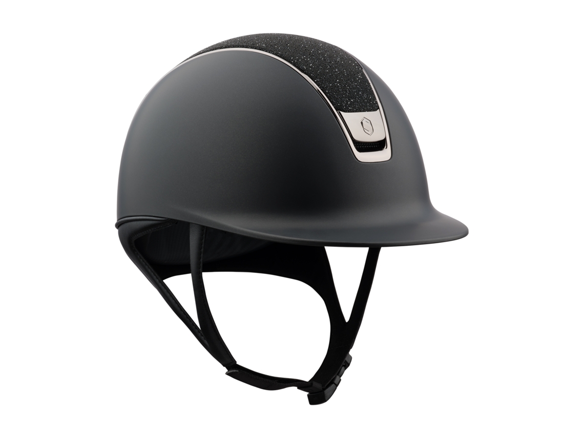 Capacete de Equitação SAMSHIELD Custom Shadowmatt Crystal Fabric 2
