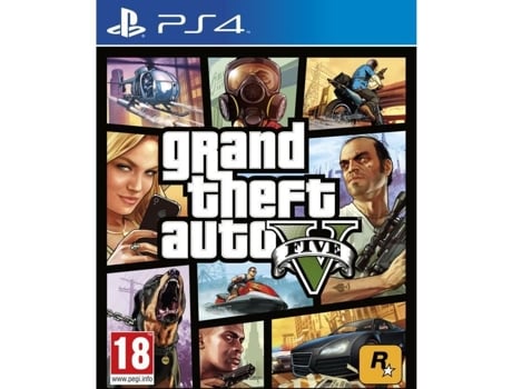 Jogo PS4 ROCKSTAR GAMES Gta-5