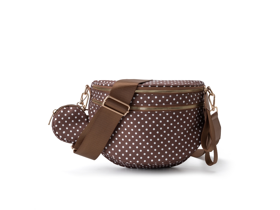 Bolsa de Ombro/transversal Impermeável pontos de Caramelo YUNZII