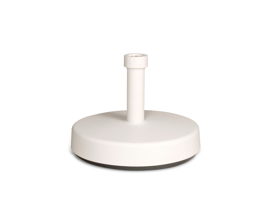 Suporte Parasol Base Rellenable 17 Garbar Plástico Branco