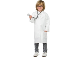 Fato Unisexo DISFRAZZES Bata De Médico (Tam: 5 a 6 anos)