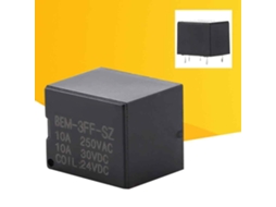 100pcs Relé Elétrico Eletromagnético Mini 5 Pino Spdt 24v Para Eletrodomésticos E Equipamentos