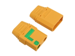 5 Pares de Conectores Amass Xt90s para Baterias Lipo, Drones Rc e Corridas Fpv. MDUG (fêmea e Macho)