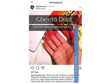 Livro Cheeto Dust and other blood on millennial hands de Dustin Riedesel (Inglês)