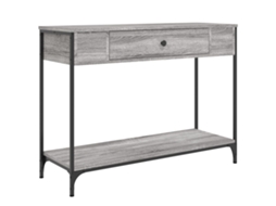Console Table, Console Tables Vidaxl Cinzeto Madeira Processada (n/a)