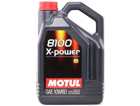 Óleo para Motor MOTUL 8100 X-Power 10W60 (5 L)