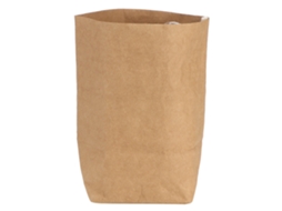 Sacola de Armazenamento Multifuncional Lavável de Papel Reciclável com Grande Capacidade XL S/MARCA