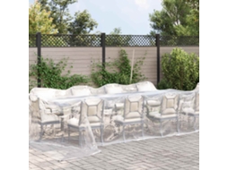 Vidaxl Lona 140 Gsm Transparente 7 X 5 M Pe