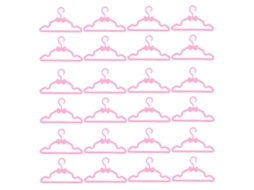 100pcs Cabides De Roupas Em Miniatura Allinless
