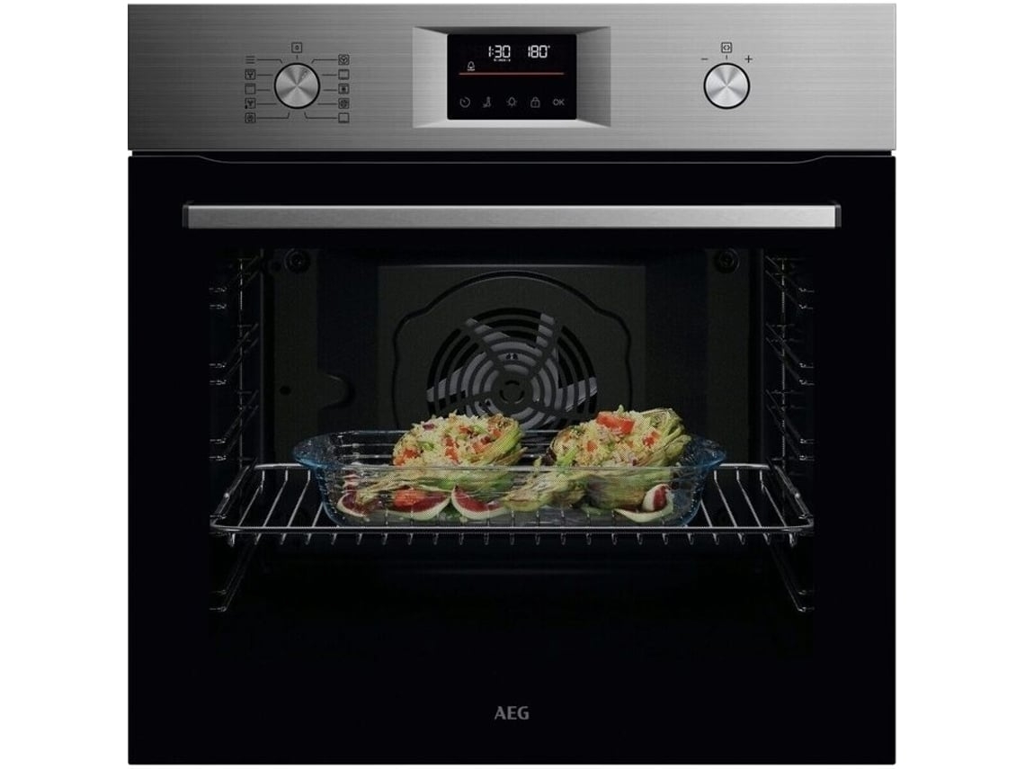 Forno AEG Multifunções TU5PB43SM SurroundCook® (Outlet Grade B - 72 L - 59.6 cm - Pirolítico - 