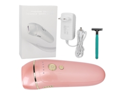 Aparelho portátil de depilação a laser IPL para uso doméstico.