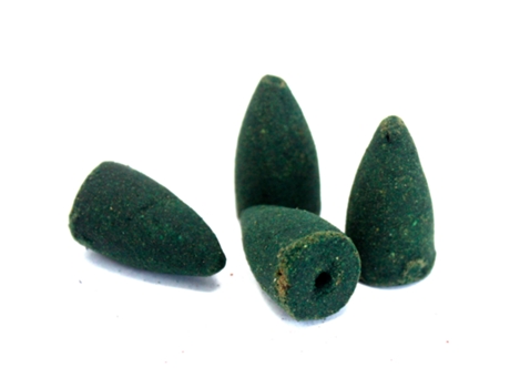 Cones Do Incenso Do Refluxo de Aromatika Patchouli 10 Cones 8X2.5X7 Cm