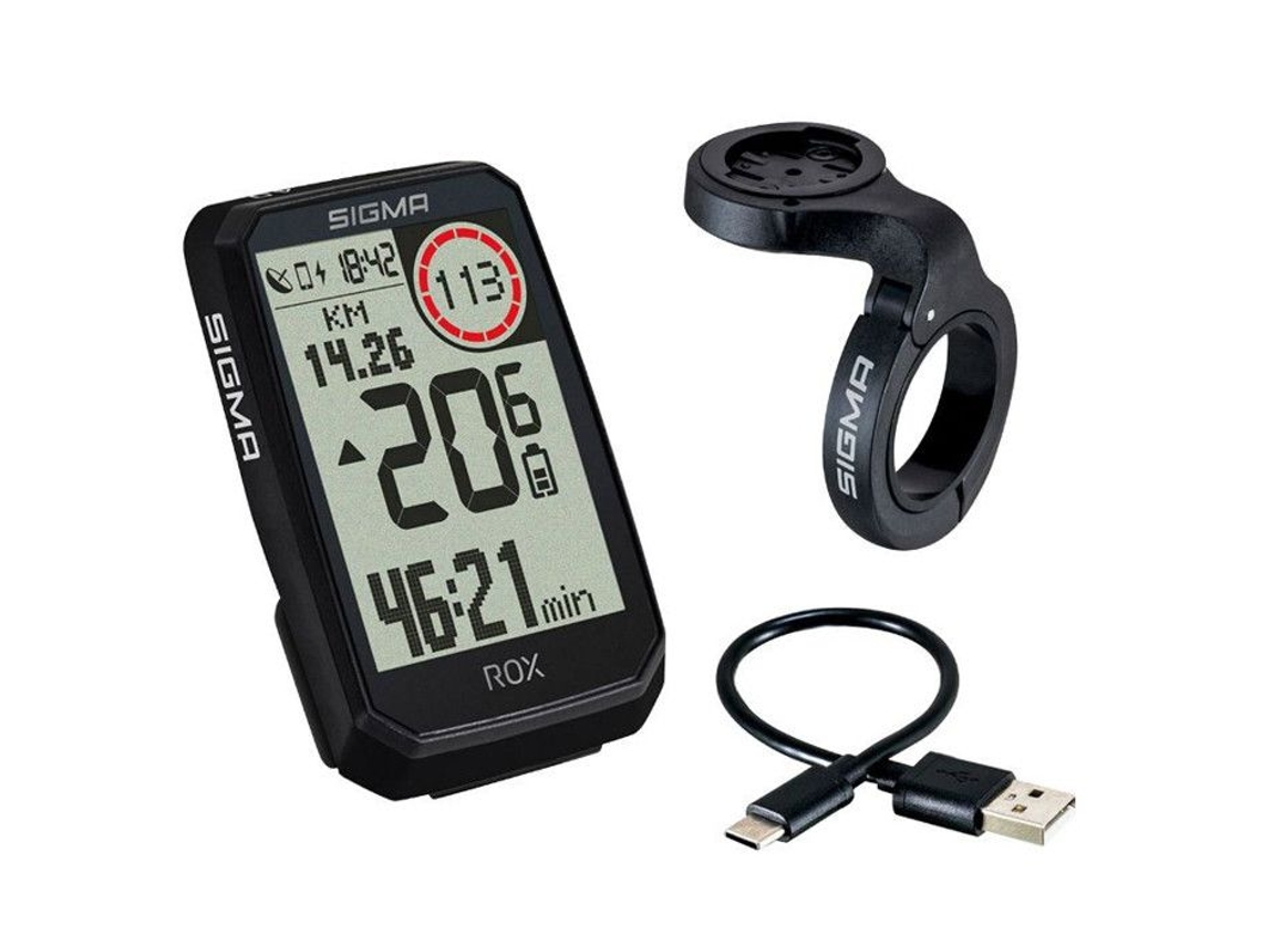 Computador Sigma Rox 4.0 Endurance GPS Autonomia 41h À prova d'água IPX7