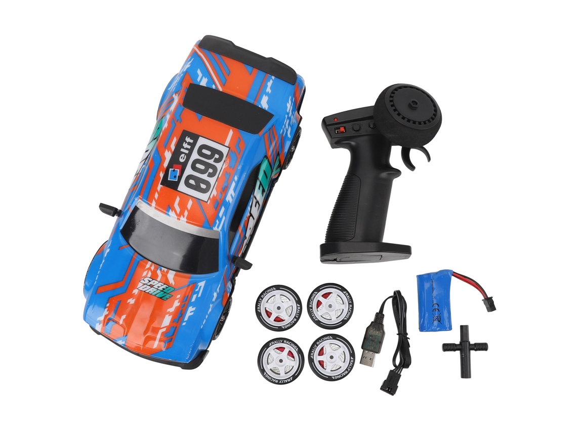 Carro Business de Controle Remoto Drift 2.4GHz 1/16 para Crianças