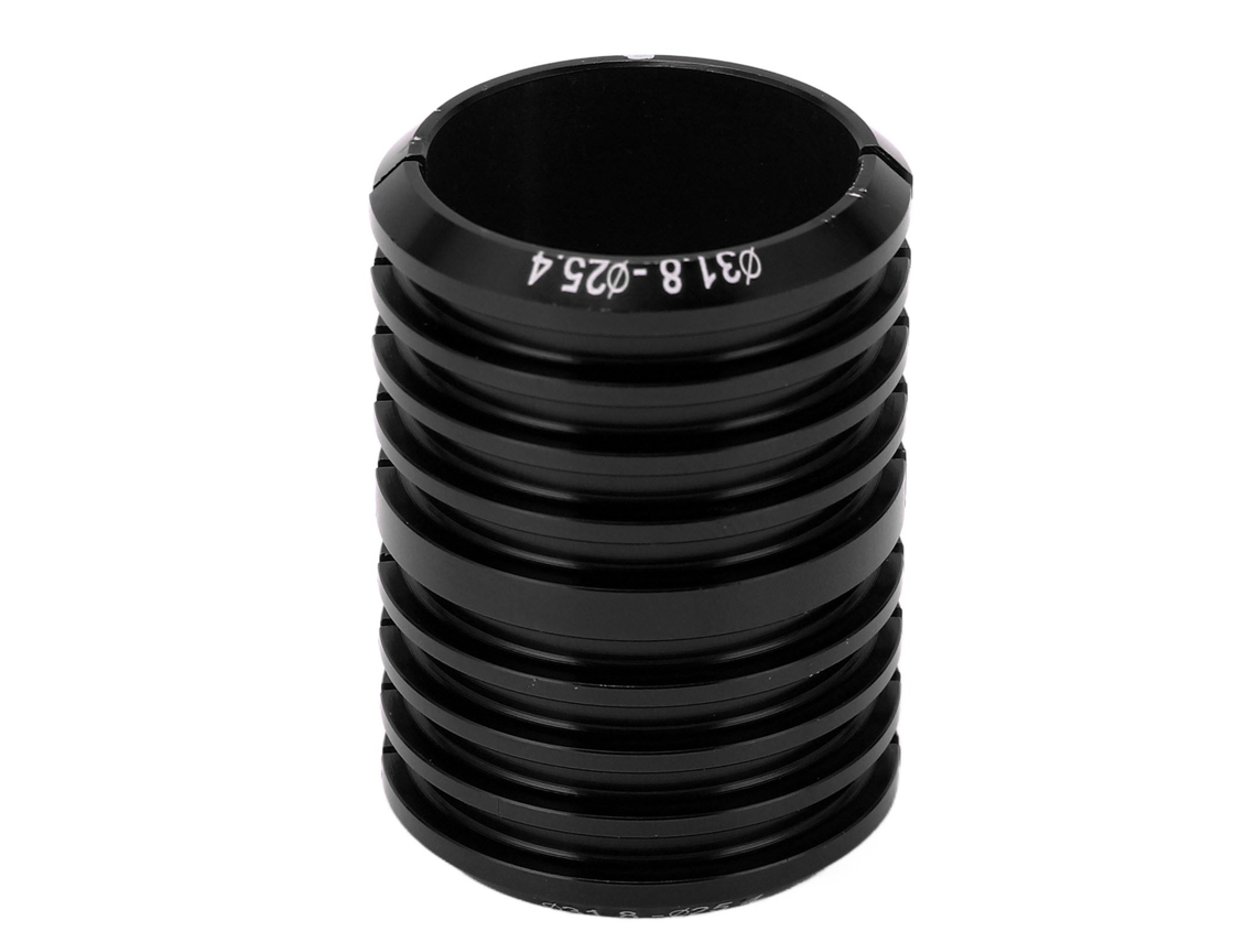 Acolchoamento Mali para Guidão de Bicicleta Alumínio Anodizado 25.4mm a 31.8mm Preto