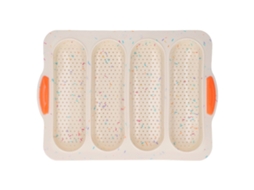 Molde de silicone Primerox para baguete com 4 sulcos