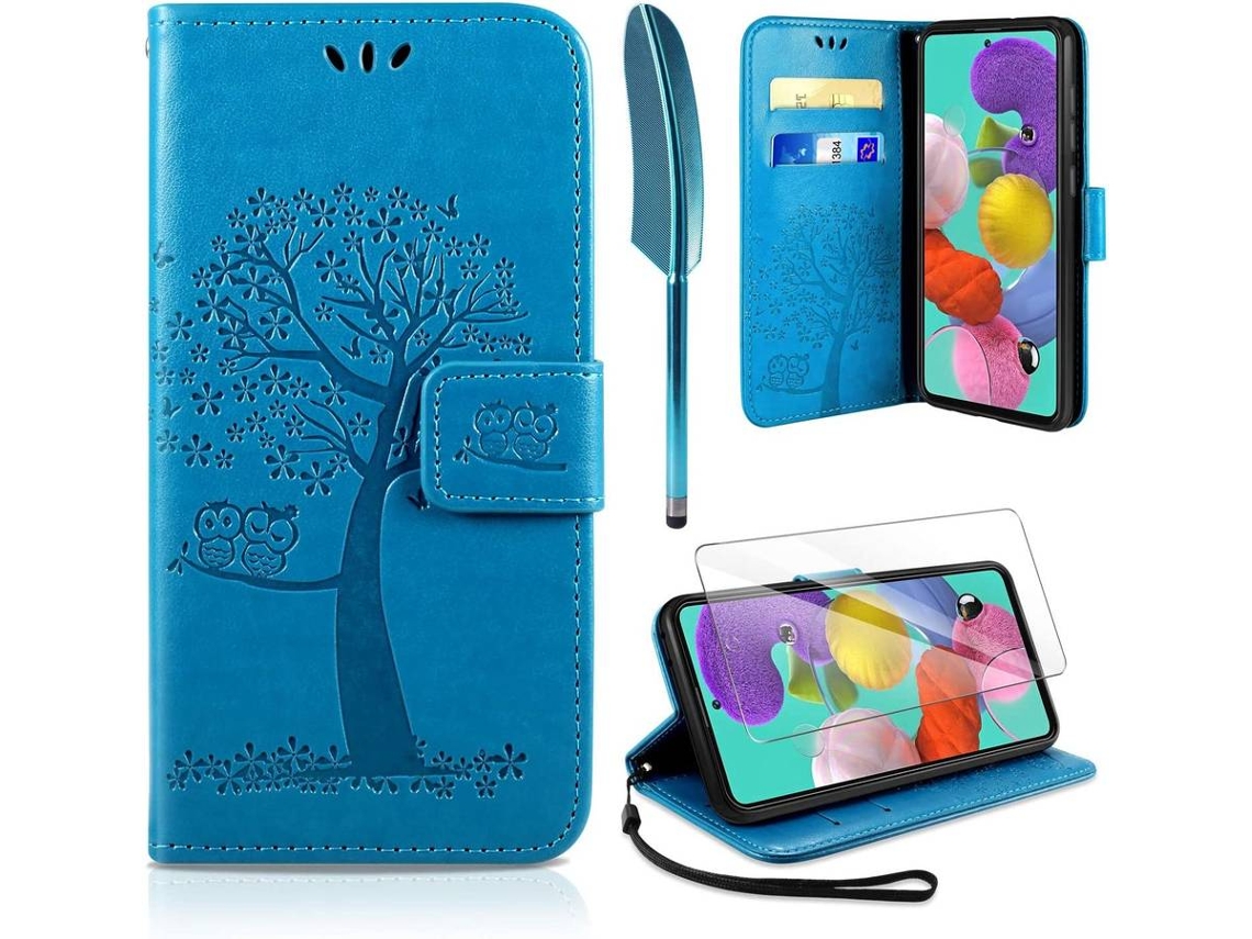 Capa Samsung Galaxy A51 HONGWE. Azul