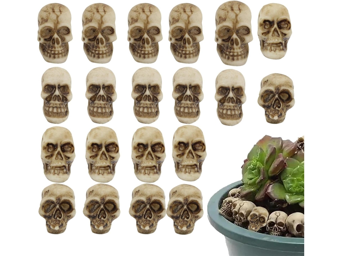 Decorações Em Miniatura De Caveiras Góticas | Decorações Para Festas