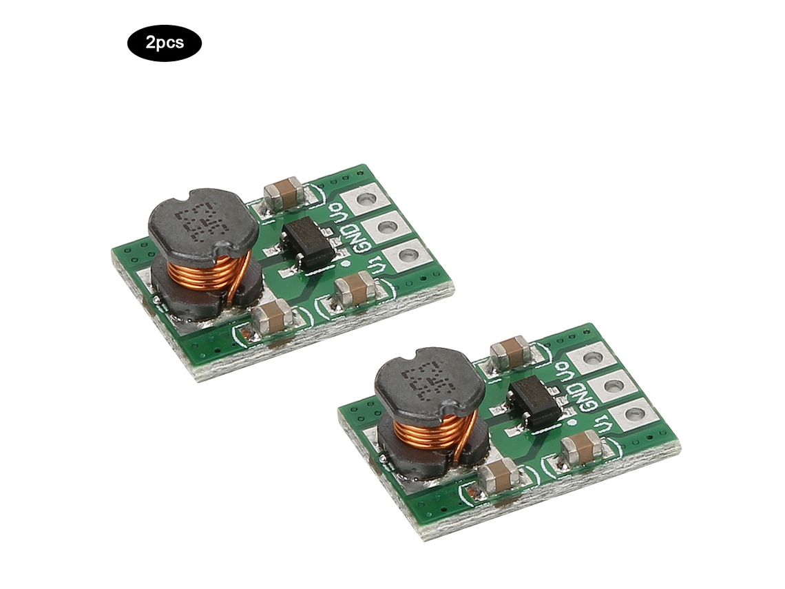 2 Peças Módulo Buck DC DC Step Down 3.3-5.5v para 3.3v Bateria 18650 Nd0533MA