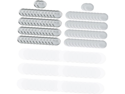 Kit Para Fabricação De Botões Em Branco, 50 Conjuntos (150 Peças)