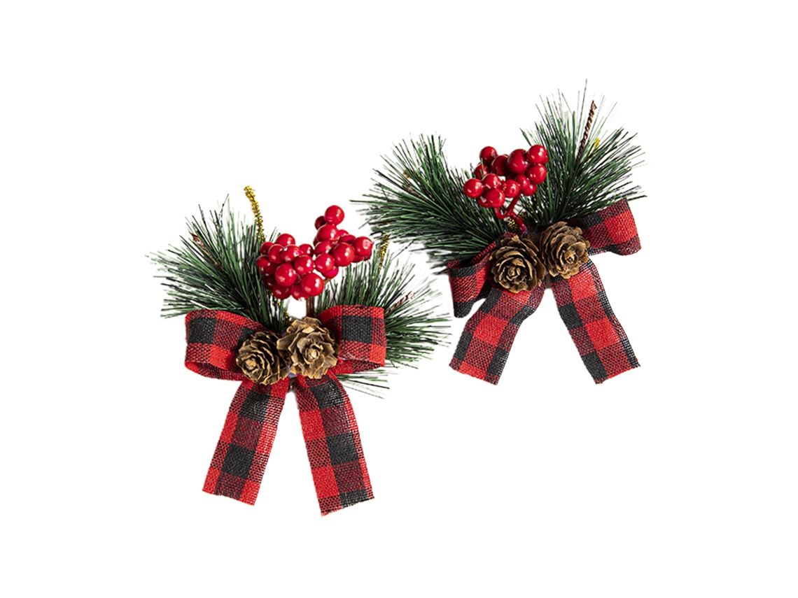 Decoração De Natal Laxiscreed Com Caixa De Presente, Pinha E Guirlanda De Parede Para O Seu Natal Perfeito