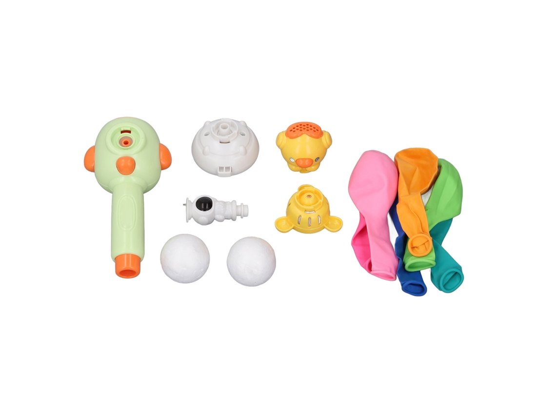 Mali brinquedo Exercitador de Respiração Infantil Sensorial Bola Flutuante com 6 Balões Verde